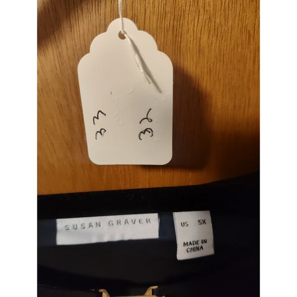 Susan Graver 5X dress top - Picture 3 of 4